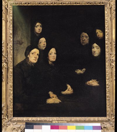 The Sermon by Auguste Theodule Ribot